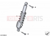 Spring strut, front | Spring strut, front - BMW Motorrad R 1250 RT 20 (0L01, 0L03) 2020