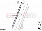 Stanchion | Stanchion - BMW Motorrad R 1250 RT 20 (0L01, 0L03) 2020