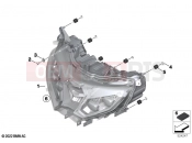 LED headlight | LED headlight - BMW Motorrad R 1250 RT 20 (0L01, 0L03) 2020