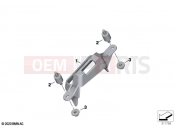 Holder, audio control unit | Holder, audio control unit - BMW Motorrad R 1250 RT 20 (0L01, 0L03) 2020