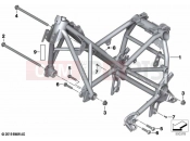 Front frame | Front frame - BMW Motorrad R 1250 RT 20 (0L01, 0L03) 2020