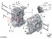 Screw connection, crankcase | Screw connection, crankcase - BMW Motorrad R 1250 RT 20 (0L01, 0L03) 2020