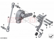 Level sensor, rear | Level sensor, rear - BMW Motorrad R 1250 RT 20 (0L01, 0L03) 2020
