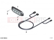 Flashing beacons Sputnik front | Flashing beacons Sputnik front - BMW Motorrad R 1250 RT 20 (0L01, 0L03) 2020