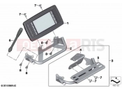 Control panel, radio / microphone | Control panel, radio / microphone - BMW Motorrad R 1250 RT 20 (0L01, 0L03) 2020