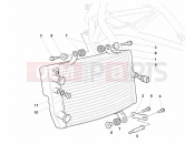 DUCATI 1999 Superbike 996 R WATER COOLER » COOLING SYSTEM