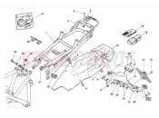 DUCATI 1999 Superbike 996 SPS II REAR FRAME » FRAME