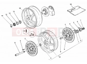 DUCATI 1999 Superbike 996 SPS II WHEELS » FRONT WHEEL