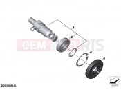 BMW Motorrad BMW 2021 R models R nineT Pure A2 (0M91) Selector shaft | Selector shaft
