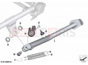 BMW Motorrad BMW 2021 R models R nineT Pure A2 (0M91) Side stand | Side stand