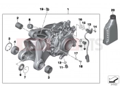 BMW Motorrad BMW 2021 R models R nineT Pure A2 (0M91) Angle drive with ventilation | Angle drive with ventilation