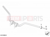 BMW Motorrad BMW 2021 R models R nineT Pure A2 (0M91) Handlebar vibration absorber | Handlebar vibration absorber