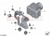 BMW Motorrad BMW 2021 R models R nineT Pure A2 (0M91) Pressure modulator ABS | Pressure modulator ABS