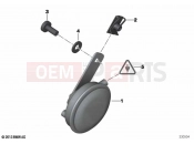 BMW Motorrad BMW 2021 R models R nineT Pure A2 (0M91) Horn | Horn