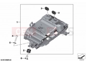 BMW Motorrad BMW 2023 S models S 1000 R (0E51, 0E53) Bracket, control unit | Bracket, control unit
