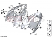 Tail part | Tail part - BMW Motorrad S 1000 R (0E51, 0E53) 2021