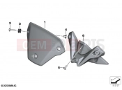 Slipstream deflector | Slipstream deflector - BMW Motorrad S 1000 R (0E51, 0E53) 2021