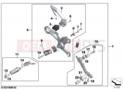 Footrest system, right | Footrest system, right - BMW Motorrad S 1000 R (0E51, 0E53) 2021