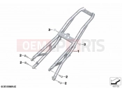 BMW Motorrad BMW 2021 S models S 1000 R (0E54) Rear frame | Rear frame