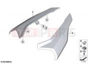 BMW Motorrad BMW 2021 S models S 1000 R (0E54) Rear side panel | Rear side panel