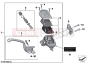 BMW Motorrad BMW 2021 S models S 1000 R (0E54) Control assembly fitting | Control assembly fitting
