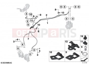 BMW Motorrad BMW 2021 S models S 1000 R (0E54) Brake lines, front | Brake lines, front