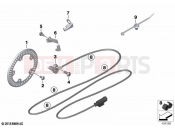 BMW Motorrad BMW 2021 S models S 1000 R (0E54) Speed sensor, front | Speed sensor, front