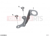 BMW Motorrad BMW 2021 S models S 1000 R (0E54) Bracket USB socket | Bracket USB socket
