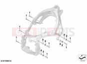 BMW Motorrad BMW 2021 S models S 1000 RR 19 (0E21, 0E23) Engine Suspension | Engine Suspension