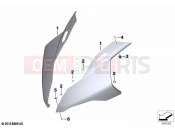 BMW Motorrad BMW 2021 S models S 1000 RR 19 (0E21, 0E23) Upper trim section | Upper trim section