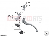 BMW Motorrad BMW 2021 S models S 1000 RR 19 (0E21, 0E23) Clutch control assembly 2 | Clutch control assembly 2