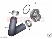 BMW Motorrad BMW 2021 S models S 1000 RR 19 (0E21, 0E23) Crankcase ventilation | Crankcase ventilation