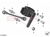 BMW Motorrad BMW 2021 S models S 1000 RR 19 (0E21, 0E23) Level sensor, rear | Level sensor, rear
