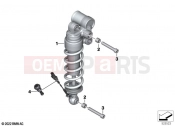 BMW Motorrad BMW 2021 S models S 1000 RR 19 (0E21, 0E23) Spring strut, rear | Spring strut, rear
