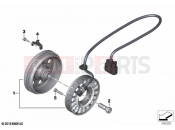 BMW Motorrad BMW 2021 S models S 1000 RR 19 (0E21, 0E23) Alternator | Alternator