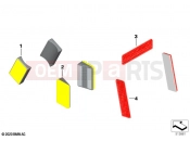 BMW Motorrad BMW 2021 S models S 1000 RR 19 (0E21, 0E23) Reflector | Reflector