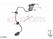 BMW Motorrad BMW 2021 S models S 1000 RR 19 (0E21, 0E23) Operating unit for emergency call system | Operating unit for emergency call system