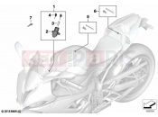 BMW Motorrad BMW 2021 S models S 1000 RR 19 (0E21, 0E23) Single key locking system EWS 4 | Single key locking system EWS 4