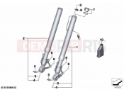 BMW Motorrad BMW 2021 S models S 1000 RR 19 (0E21, 0E23) Telescope fork | Telescope fork