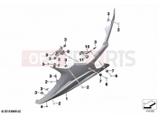 Engine spoiler | Engine spoiler - BMW Motorrad S 1000 RR 21 (0E61, 0E63) 2022