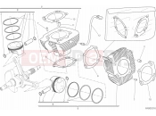 DUCATI Scrambler Icon CYLINDERS - PISTONS