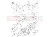 KAWASAKI Mule SX (KAF400PNSNN) Front Brake Piping