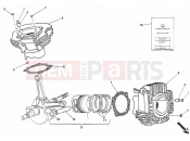 DUCATI 1998 Monster 600 CYLINDER - PISTON » ENGINE CASE