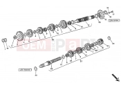 DUCATI 1998 Monster 600 GEAR BOX » UNCLASSIFIED