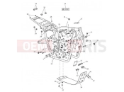 Triumph 2016 SCRAMBLER EFI Main Frame & Fittings 606027