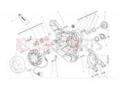 DUCATI Diavel Chromo Water pump-altr-side