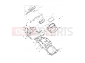 Triumph 2014 TROPHY 1215 SE Rear Mudguard