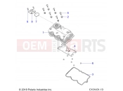ENGINE | ENGINE, VALVE COVER - A24SVA85A4 (C101431-13) - Polaris SCRAMBLER 850 48