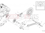 DUCATI Streetfighter V4 S Front sprocket & chain