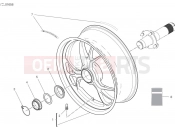 DUCATI Streetfighter V4 S Rear wheel